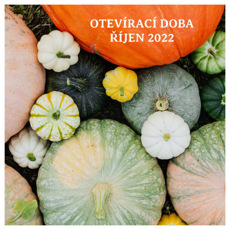 Právě jsme zveřejnili otevírací dobu na říjen. Více na Facebooku.